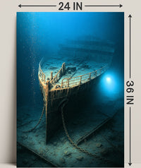Sunken Ship Mystery Poster PosterGoat