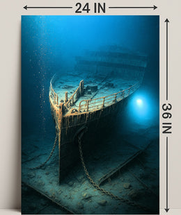 Sunken Ship Mystery Poster PosterGoat