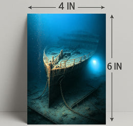 Sunken Ship Mystery Poster PosterGoat