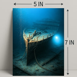 Sunken Ship Mystery Poster PosterGoat