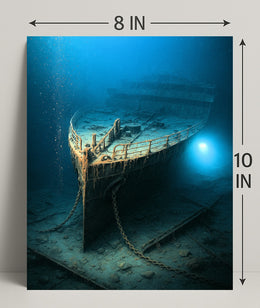Sunken Ship Mystery Poster PosterGoat