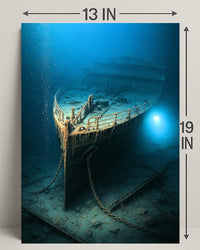 Sunken Ship Mystery Poster PosterGoat