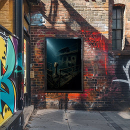 Sunken Vessel Mystery Poster PosterGoat