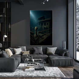 Sunken Vessel Mystery Poster PosterGoat