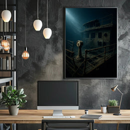 Sunken Vessel Mystery Poster PosterGoat