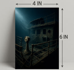 Sunken Vessel Mystery Poster PosterGoat