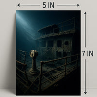 Sunken Vessel Mystery Poster PosterGoat