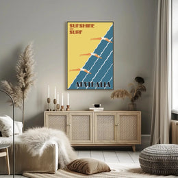 Sunshine and Surf: Vintage Australia Travel Poster PosterGoat