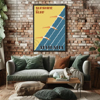 Sunshine and Surf: Vintage Australia Travel Poster PosterGoat