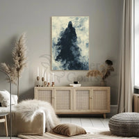 Supernatural Hooded Figure with Bats Artistic or Pop Culture Poster PosterGoat