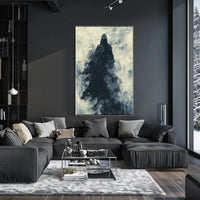 Supernatural Hooded Figure with Bats Artistic or Pop Culture Poster PosterGoat