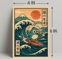 Surfing Adventure Poster PosterGoat