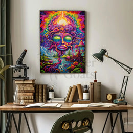 Surreal Fantasy Landscape Artistic Poster PosterGoat