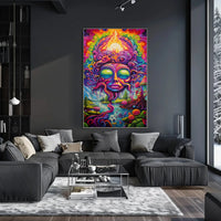 Surreal Fantasy Landscape Artistic Poster PosterGoat