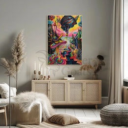 Surreal Fantasy World Avant-Garde Artistic Pop Culture Poster PosterGoat