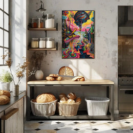 Surreal Fantasy World Avant-Garde Artistic Pop Culture Poster PosterGoat