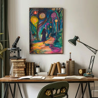Surreal Journey through Mystical Landscapes Fantasy or Mythology Poster PosterGoat