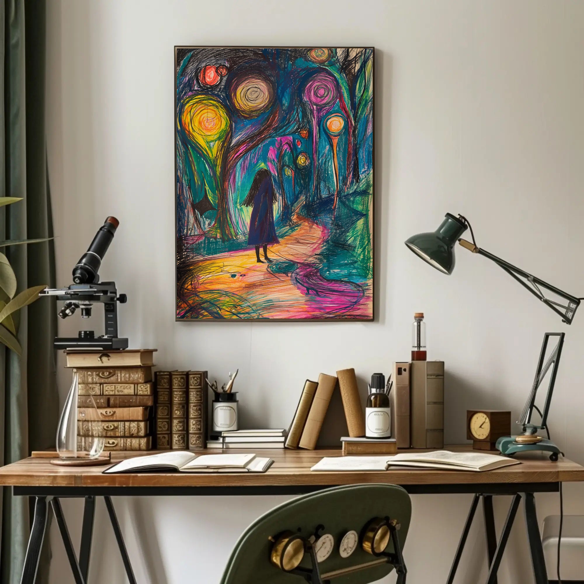 Surreal Journey through Mystical Landscapes Fantasy or Mythology Poster PosterGoat