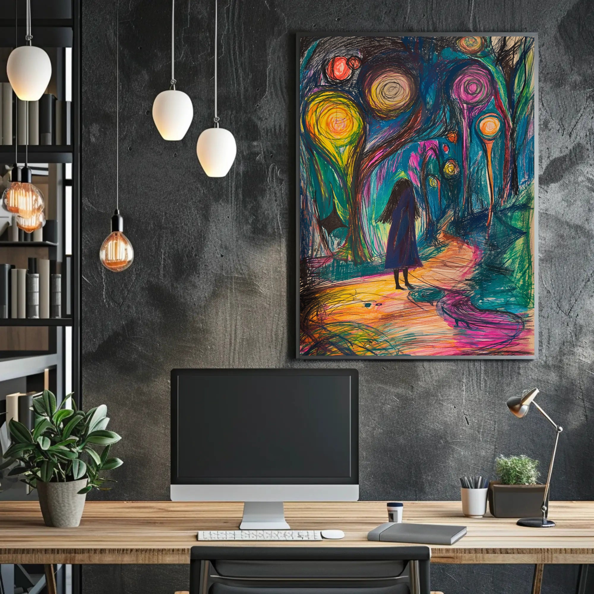 Surreal Journey through Mystical Landscapes Fantasy or Mythology Poster PosterGoat