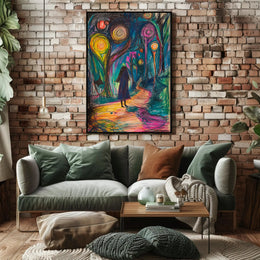 Surreal Journey through Mystical Landscapes Fantasy or Mythology Poster PosterGoat