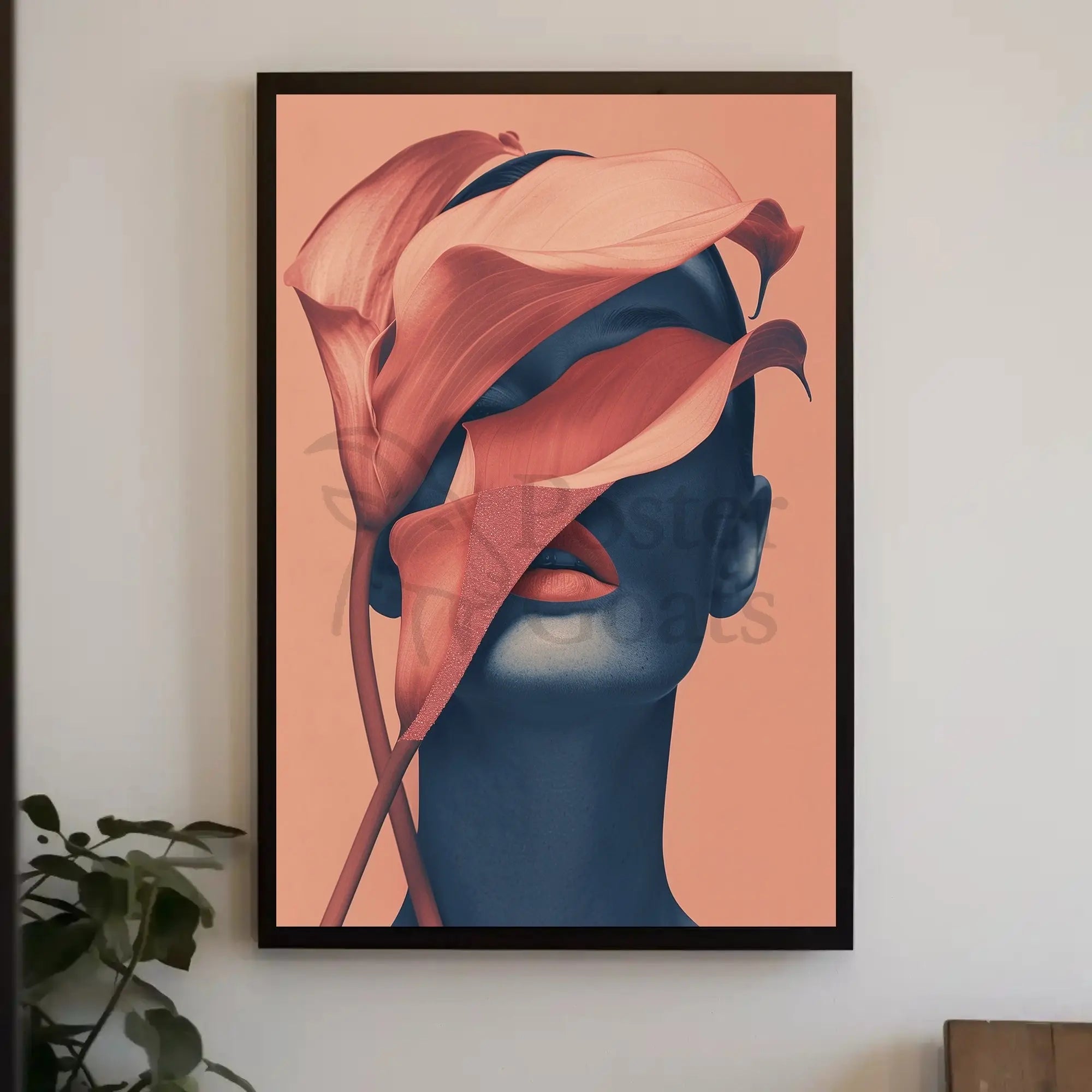 Surreal Nature Portrait Elegance Abstract, Artistic, or Pop Culture Poster PosterGoat