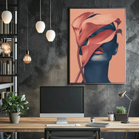 Surreal Nature Portrait Elegance Abstract, Artistic, or Pop Culture Poster PosterGoat