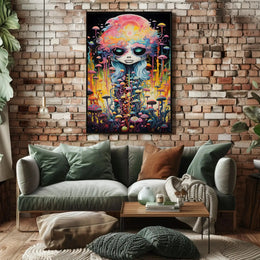 Surreal Psychedelic Dreamscape Abstract, Artistic, or Pop Culture Poster PosterGoat