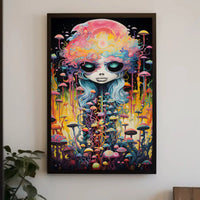 Surreal Psychedelic Dreamscape Abstract, Artistic, or Pop Culture Poster PosterGoat