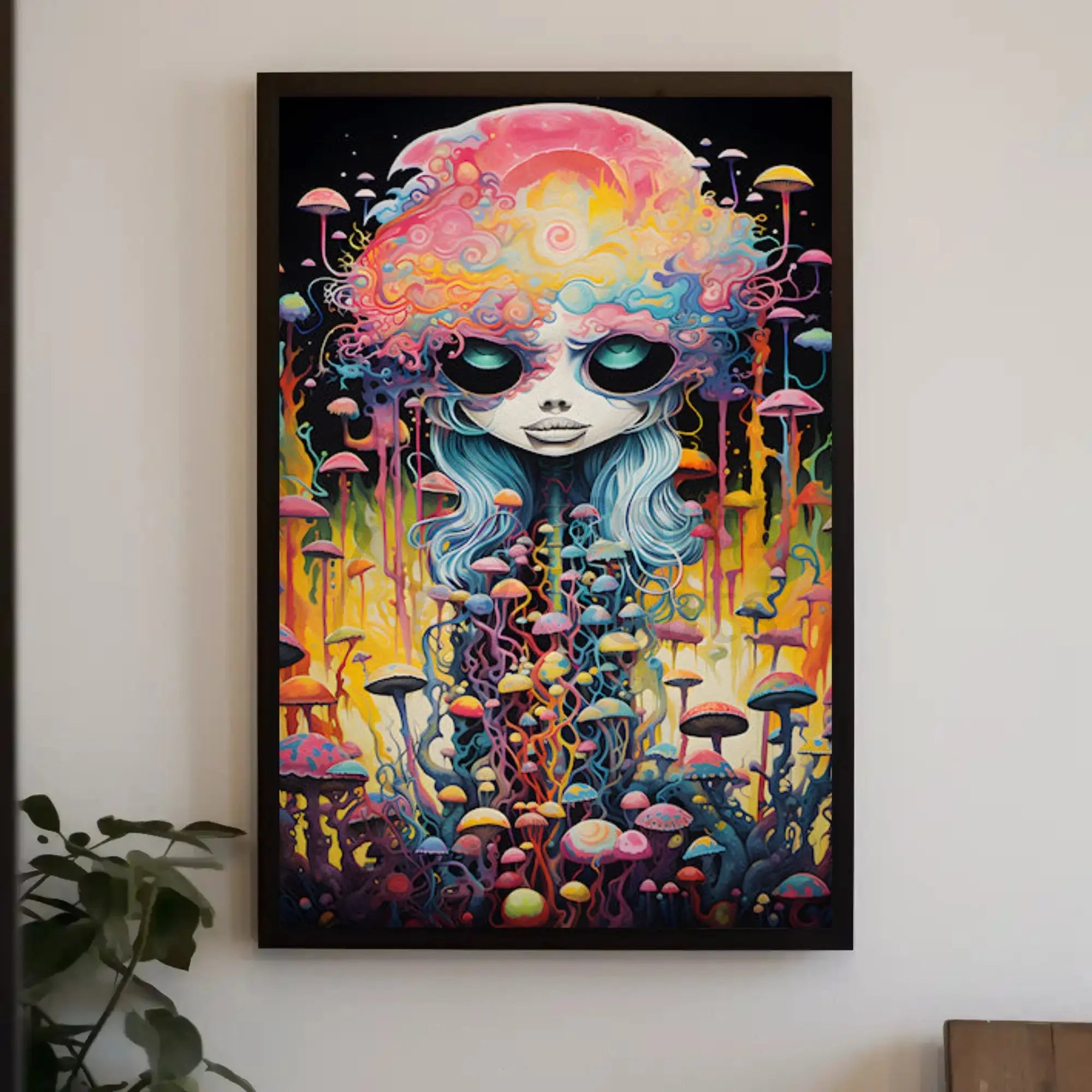 Surreal Psychedelic Dreamscape Abstract, Artistic, or Pop Culture Poster PosterGoat