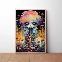 Surreal Psychedelic Dreamscape Abstract, Artistic, or Pop Culture Poster PosterGoat