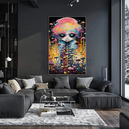 Surreal Psychedelic Dreamscape Abstract, Artistic, or Pop Culture Poster PosterGoat