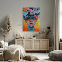 Surreal Visionary Art Futuristic Sci-Fi Poster PosterGoat