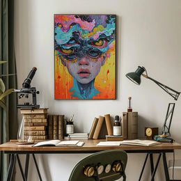 Surreal Visionary Art Futuristic Sci-Fi Poster PosterGoat