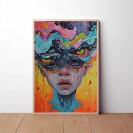 Surreal Visionary Art Futuristic Sci-Fi Poster PosterGoat