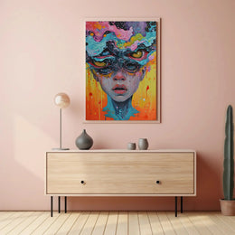 Surreal Visionary Art Futuristic Sci-Fi Poster PosterGoat