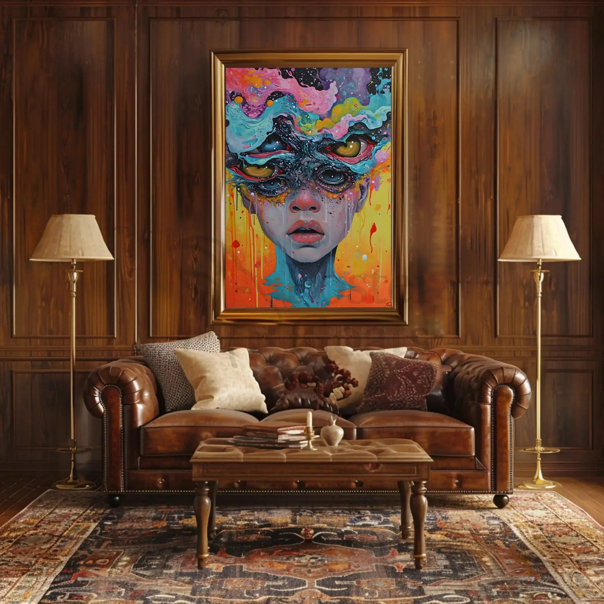 Surreal Visionary Art Futuristic Sci-Fi Poster PosterGoat