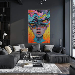 Surreal Visionary Art Futuristic Sci-Fi Poster PosterGoat