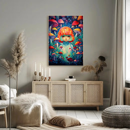 Surreal Whimsical Wonderland Fantasy Abstract Artistic Poster PosterGoat