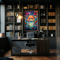 Surreal Whimsical Wonderland Fantasy Abstract Artistic Poster PosterGoat
