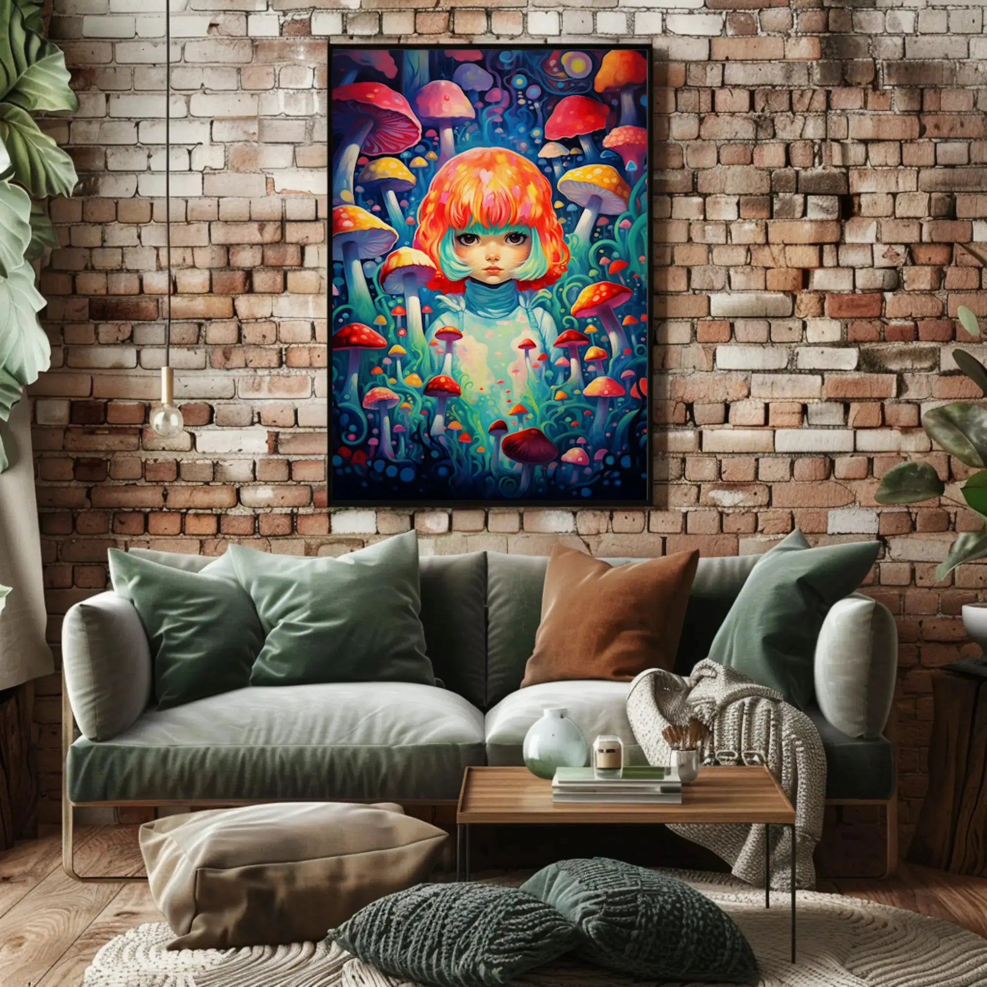 Surreal Whimsical Wonderland Fantasy Abstract Artistic Poster PosterGoat