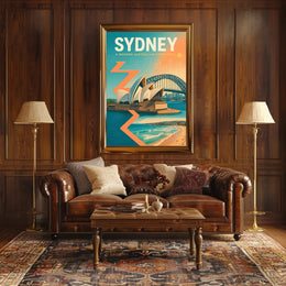 Sydney A Modern Australian Experience Poster PosterGoat