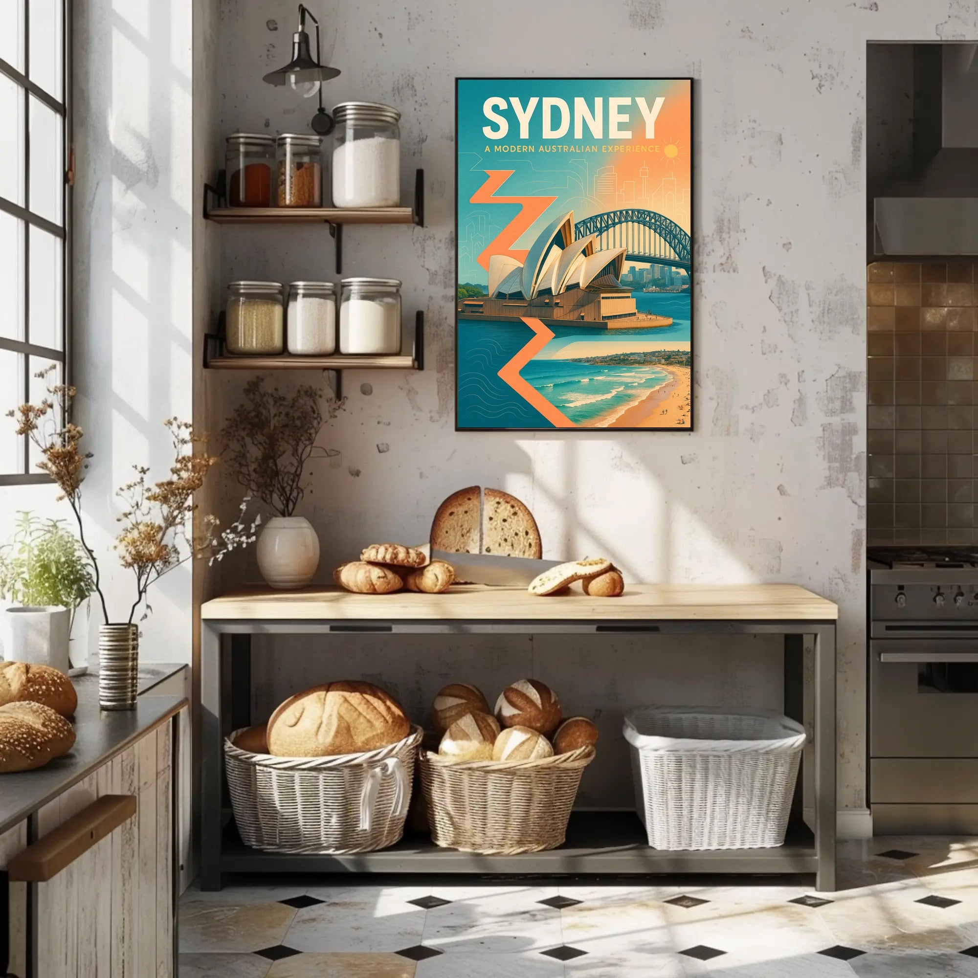 Sydney A Modern Australian Experience Poster PosterGoat