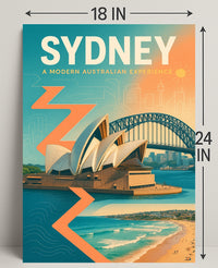 Sydney A Modern Australian Experience Poster PosterGoat