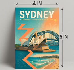 Sydney A Modern Australian Experience Poster PosterGoat