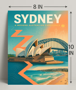 Sydney A Modern Australian Experience Poster PosterGoat