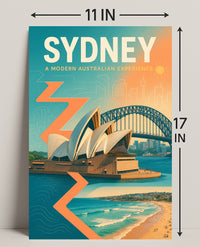 Sydney A Modern Australian Experience Poster PosterGoat