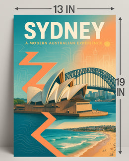 Sydney A Modern Australian Experience Poster PosterGoat