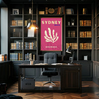 Sydney Beach Vibes Minimalist Travel Poster PosterGoat