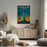 Syracuse A Timeless Landmark Poster PosterGoat