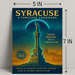 Syracuse A Timeless Landmark Poster PosterGoat